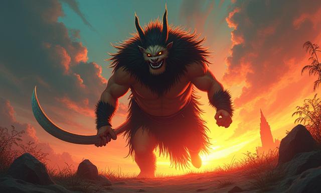 Isang visual representation ng Biag ni Lam-ang epic na isinalin sa modernong animation style.